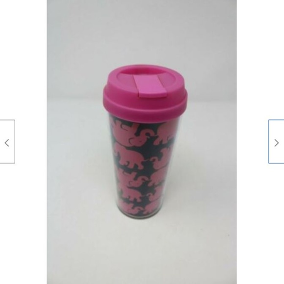 Lilly Pulitzer Elephant Jewelry Box Thermos Set - Picture 6 of 8